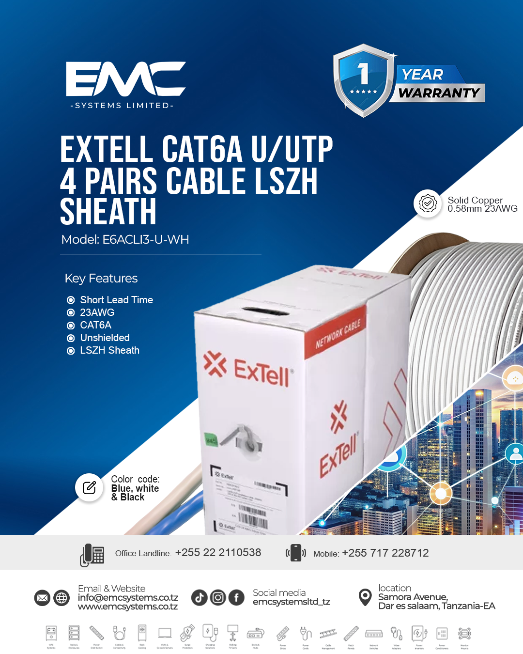 CAT6A Cabling Poster