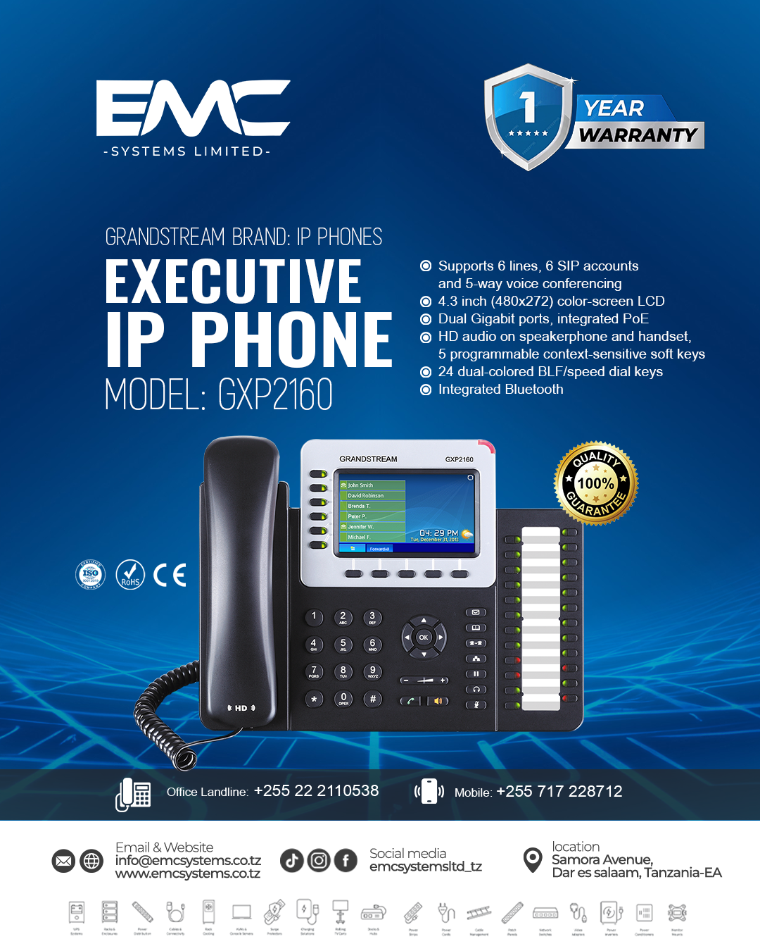 Executive IP Phone Poster