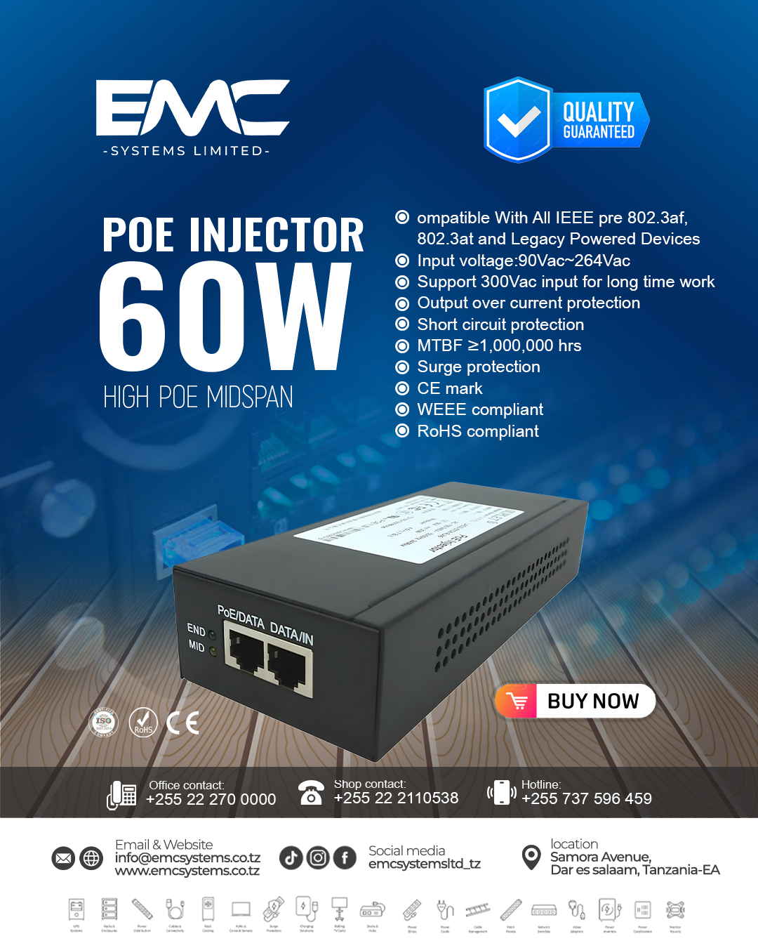 POE Injector Poster