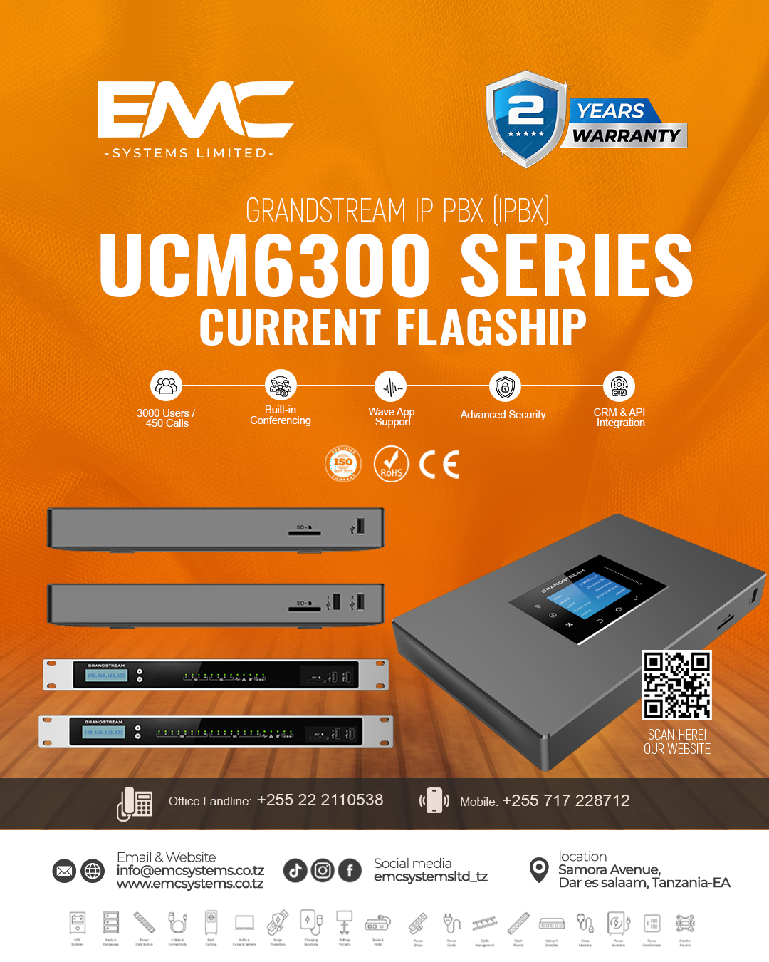 UCM6300 IP PBX Poster