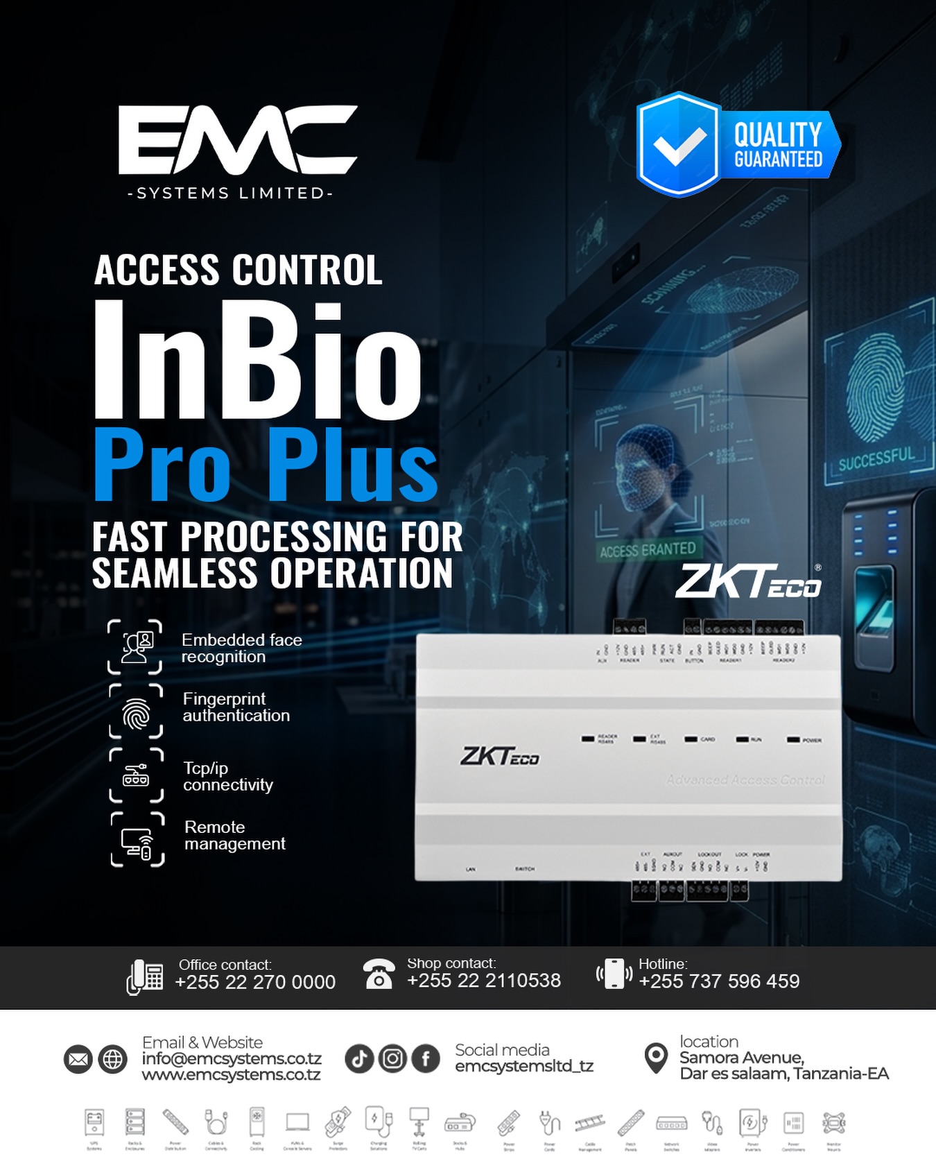 Access Control InBio Pro Poster